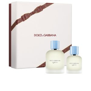 DOLCE & GABBANA LIGHT BLUE POUR HOMME CASE 2 pcs Eau de Toilette spray 100 ml + Eau de Toilette spray 50 ml