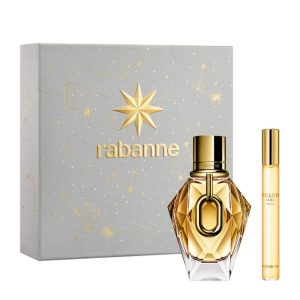 Paco Rabanne Million Gold For Her Giftset Edp Spray 90ml/Edp Spray 20ml   set x 110 ml