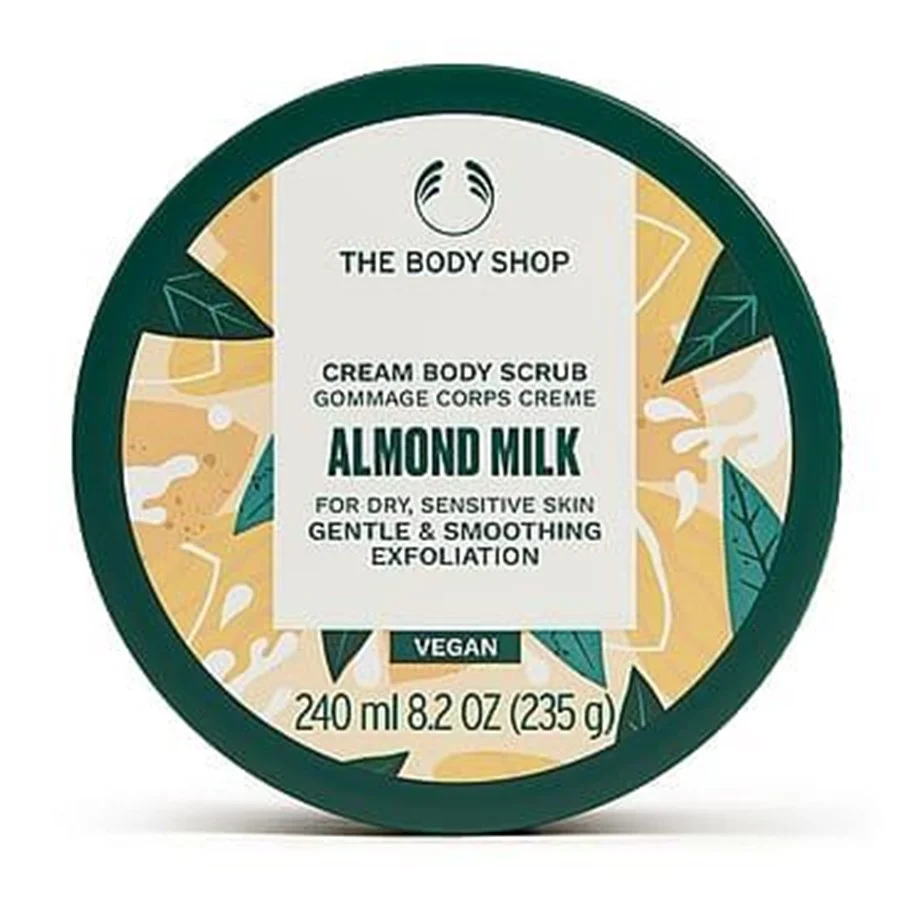 5028197376789 The Body Shop Body Scrub Almond Milk 240 ml - PARC-TB-009-32