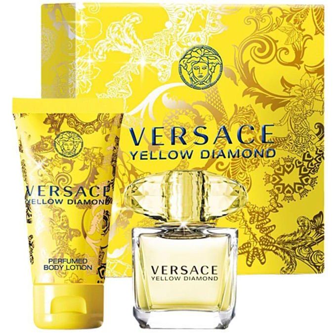 8011003811410.jpg Versace Yellow Diamond W Set - edt 90 ml + b/lot 100 ml - LB3120646