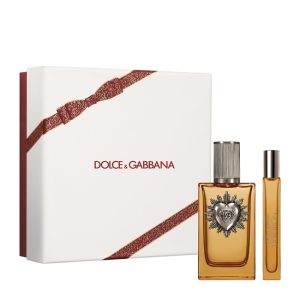 DOLCE & GABBANA DEVOTION POUR HOMME PARFUM CASE 2 pcs Eau de Parfum spray 100 ml + Eau de Parfum spray 10 ml