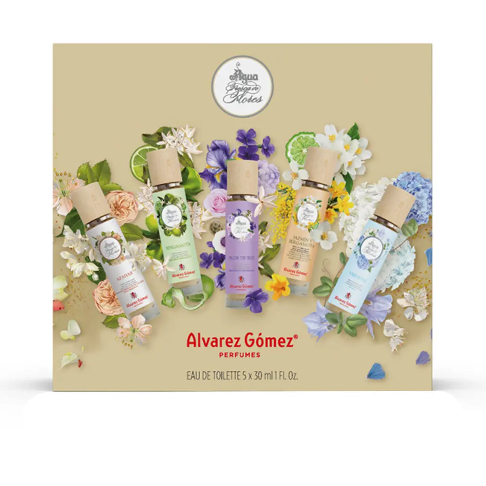 8422385021500 ALVAREZ GOMEZ Fresh Water Flowers Discovery Box 5 pcs Eau de Toilette spray 5 x 30 ml - NVA5021500