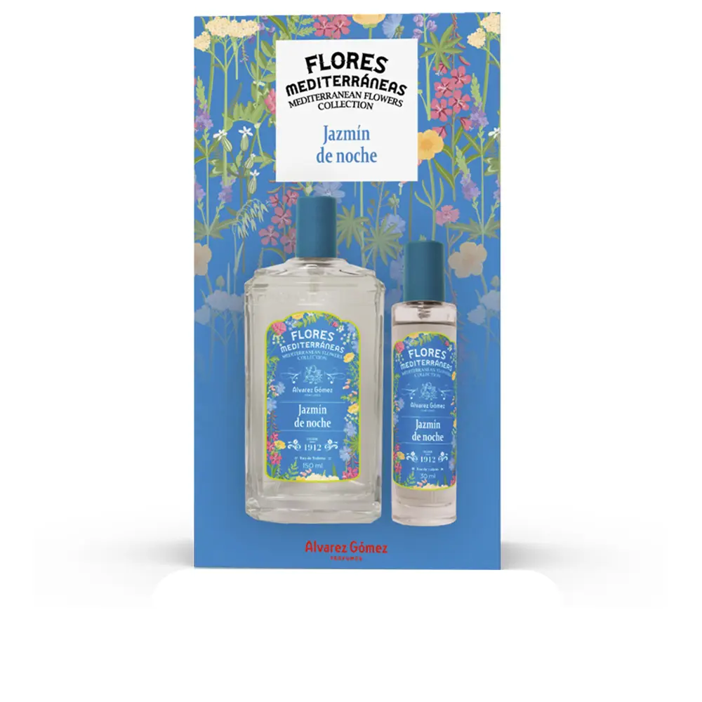 8422385620031 ALVAREZ GOMEZ MEDITERRANEAN FLOWERS NIGHT JASMINE SET OF 2 pcs Eau de Toilette spray 150 ml + Eau de Toilette spray 30 ml - NVA5620031