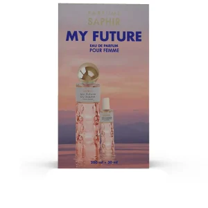 PARFUMS SAPHIR MY FUTURE CASE 2 pcs Eau de Parfum spray 200 ml + Eau de Parfum spray 30 ml