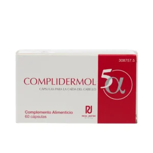 COMPLIDERMOL COMPLIDERMOL 5 ALPHA capsules for hair loss 60 units