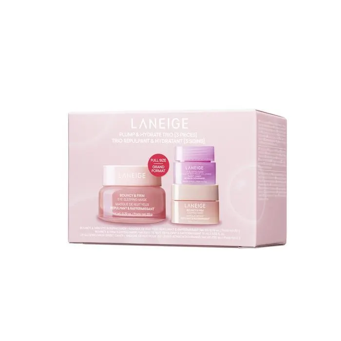 8809925194823 Laneige Plump & Hydrate Trio Set Lip Sleeping Mask 3g/Sleeping Mask 10ml/Eye Sleeping Mask 20g set x 33 g - PARB-27-570-00