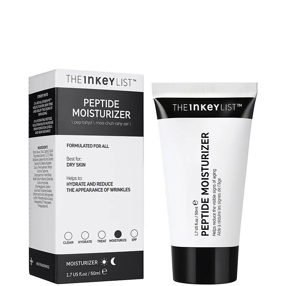 5060879822061 The Inkey List Peptide Moisturizer 50 ml - PARB-01-847-00