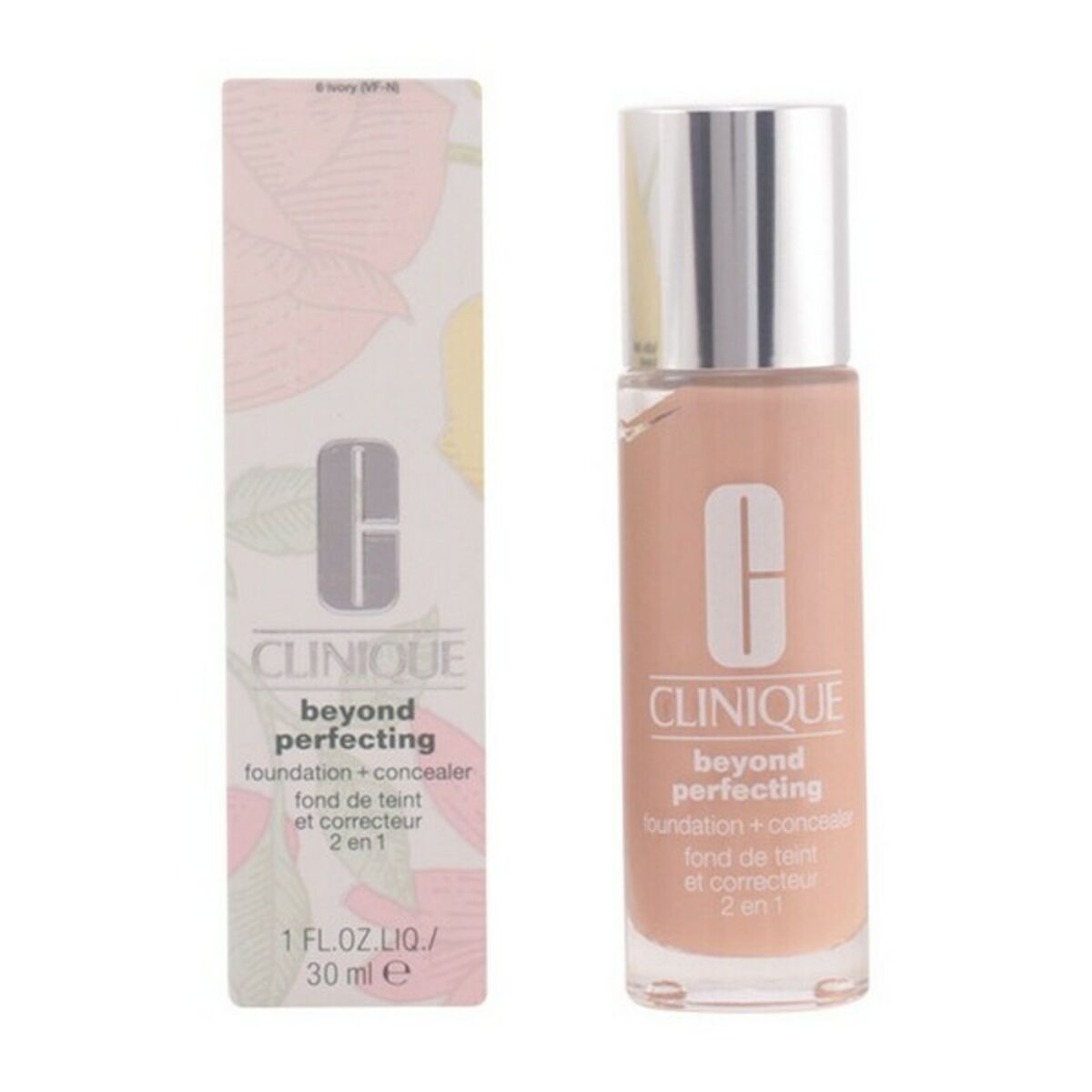 Clinique Beyond Perfecting Foundation + Concealer - #02 Alabaster    30 ml