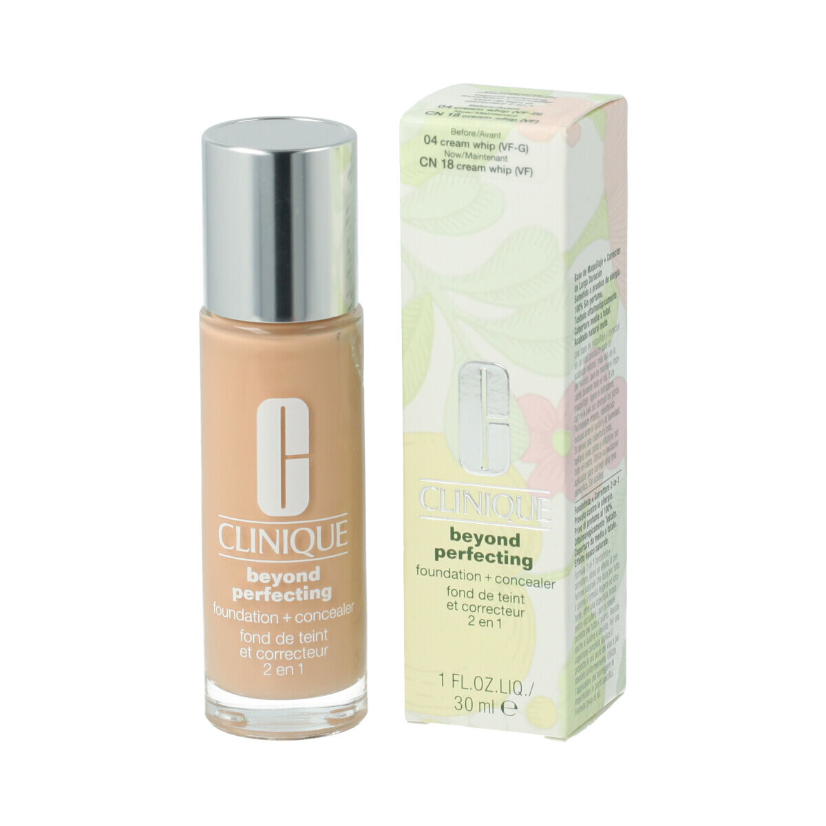 Clinique Beyond Perfecting Foundation + Concealer #04 Cream Whip   30 ml