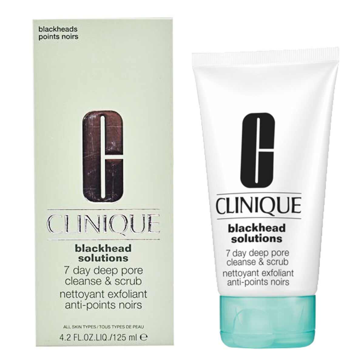 CLINIQUE BLACKHEAD SOLUTIONS 7 days deep pore cleanser & scrub 125 ml