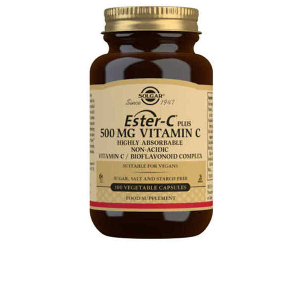 SOLGAR ESTER-C PLUS 500mg.100 cápsulas vegetales