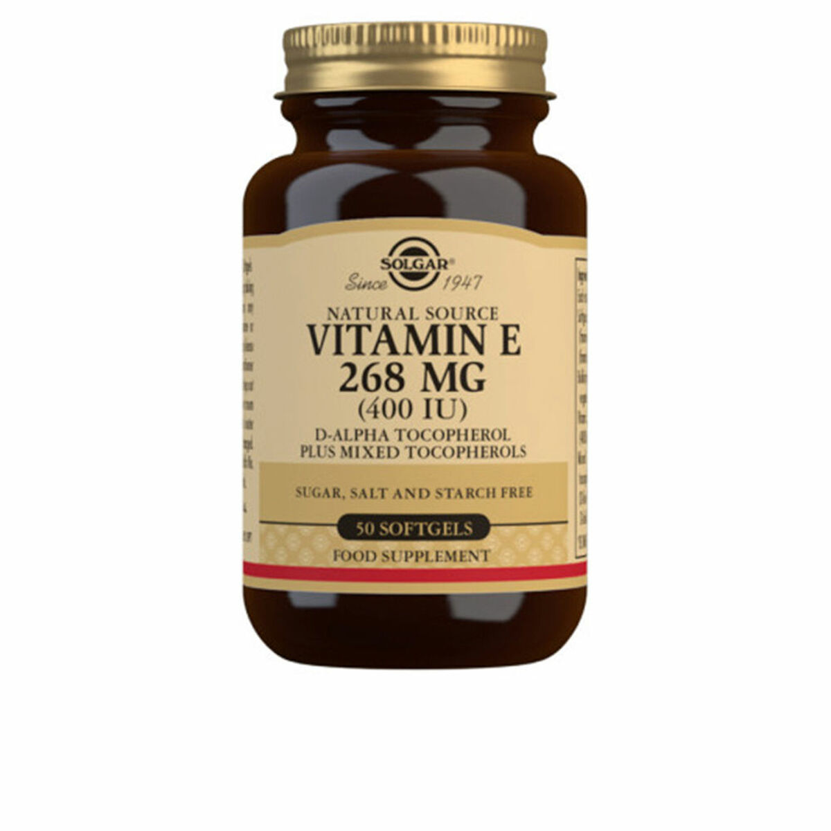 SOLGAR Vitamina E 400 Ui 50 Caps