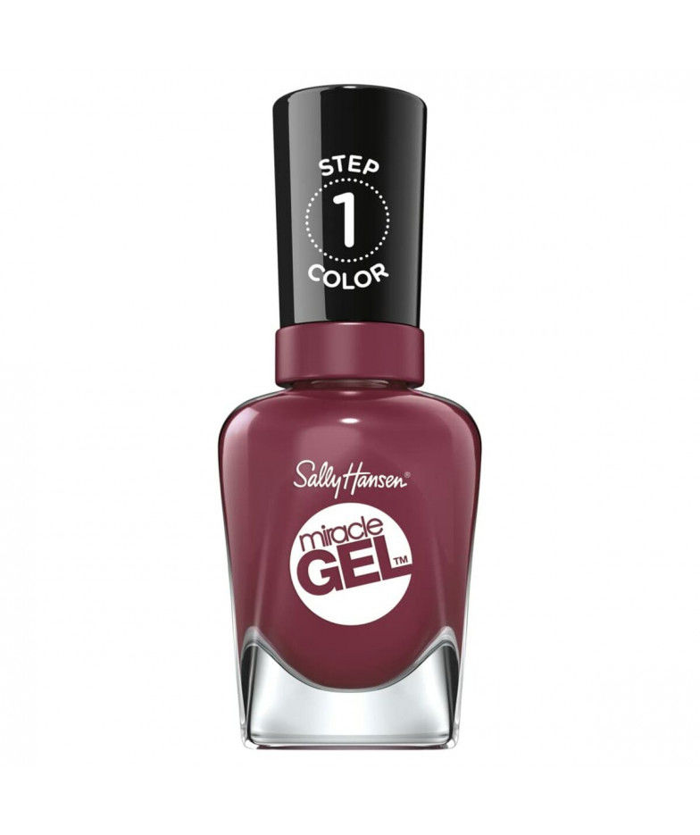 SALLY HANSEN MIRACLE GEL
Τζελ βερνίκι νυχιών για γυναίκες 14,7 ml απόχρωση 496 Beet, Pray, Love
