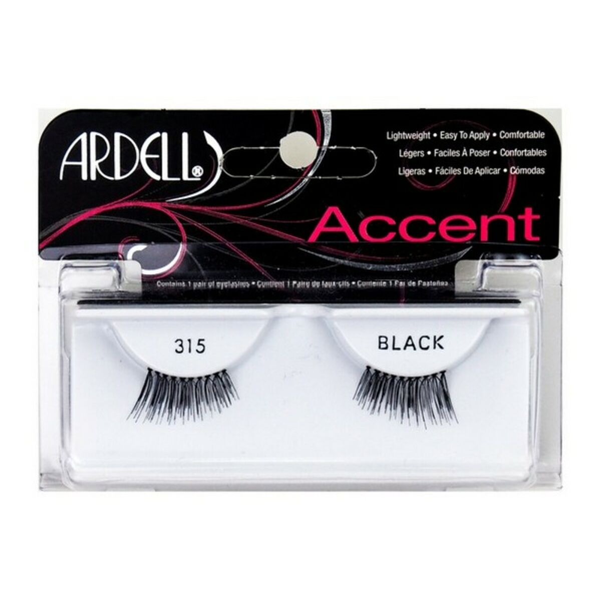 ARDELL PESTAÑAS ACCENT #315-black