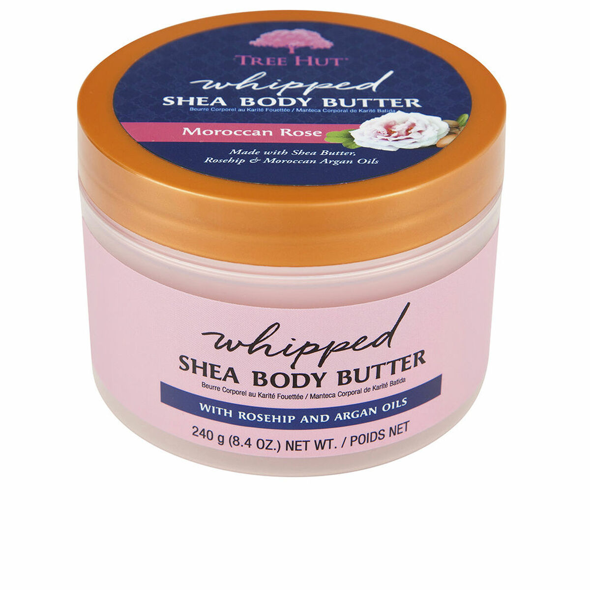 TREE HUT SOUFLÉ BUTTER pink Moroccan body 240 gr