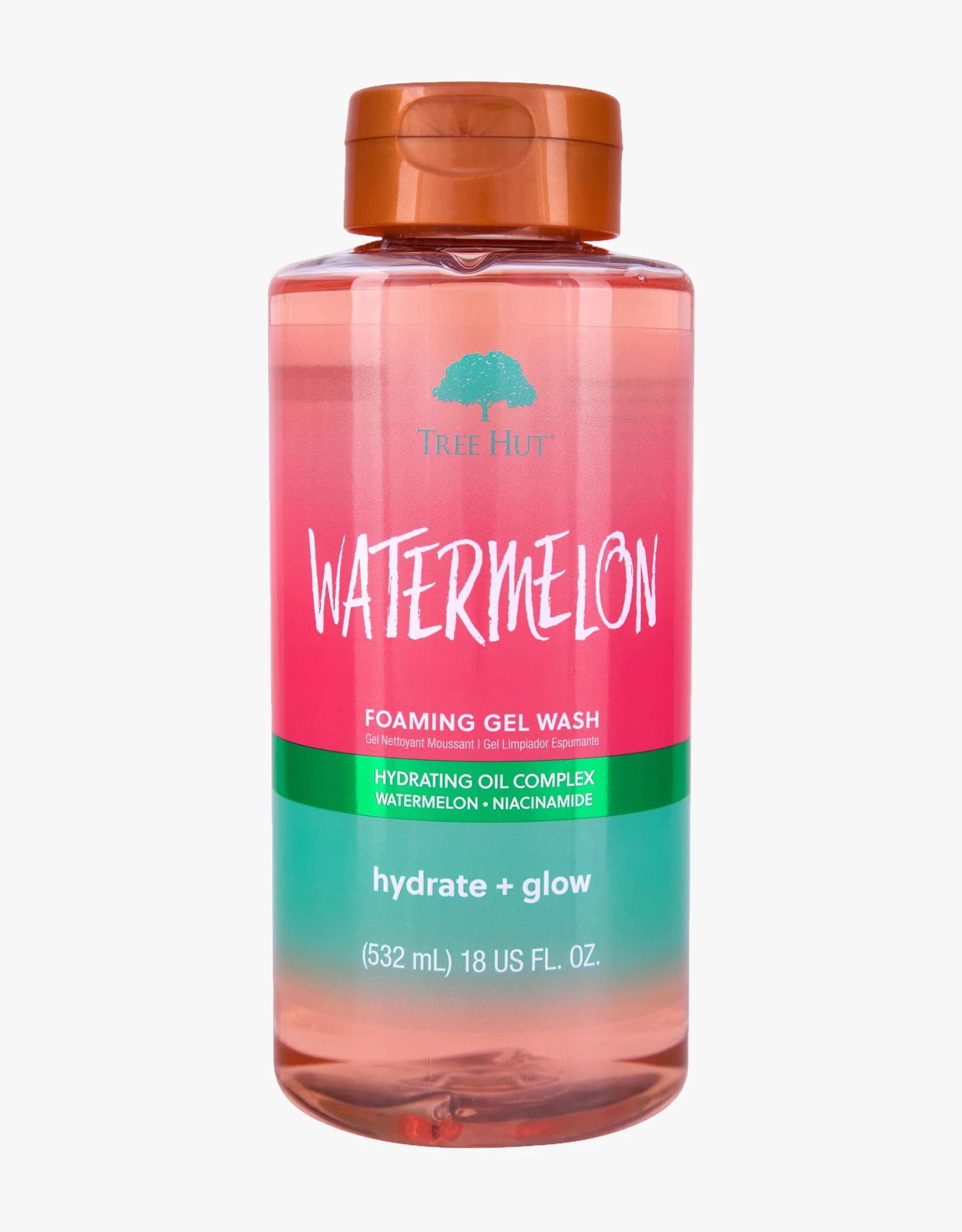 Tree Hut Watermelon Foaming Gel Wash   532 ml