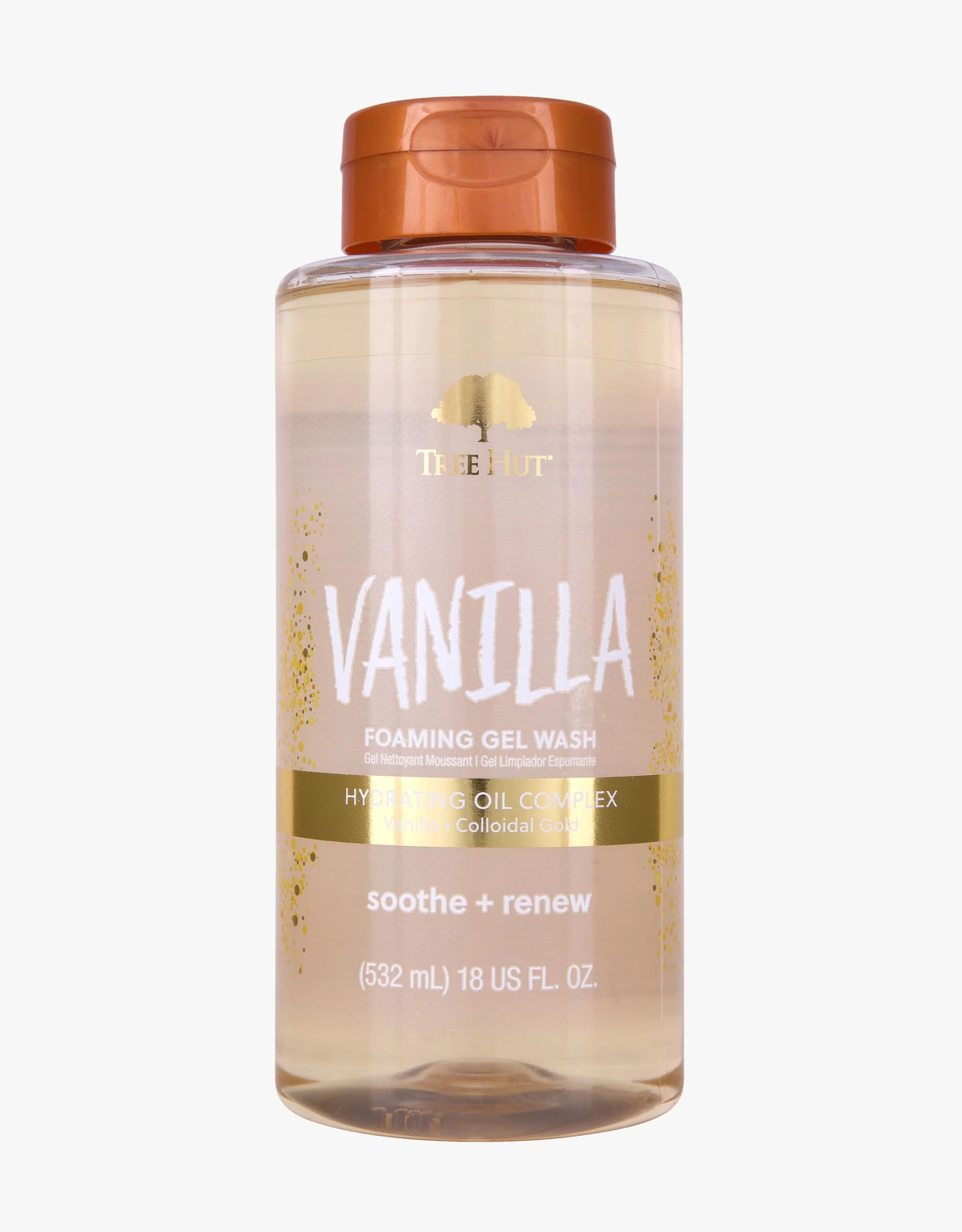Tree Hut Vanilla Foaming Gel Wash   532 ml