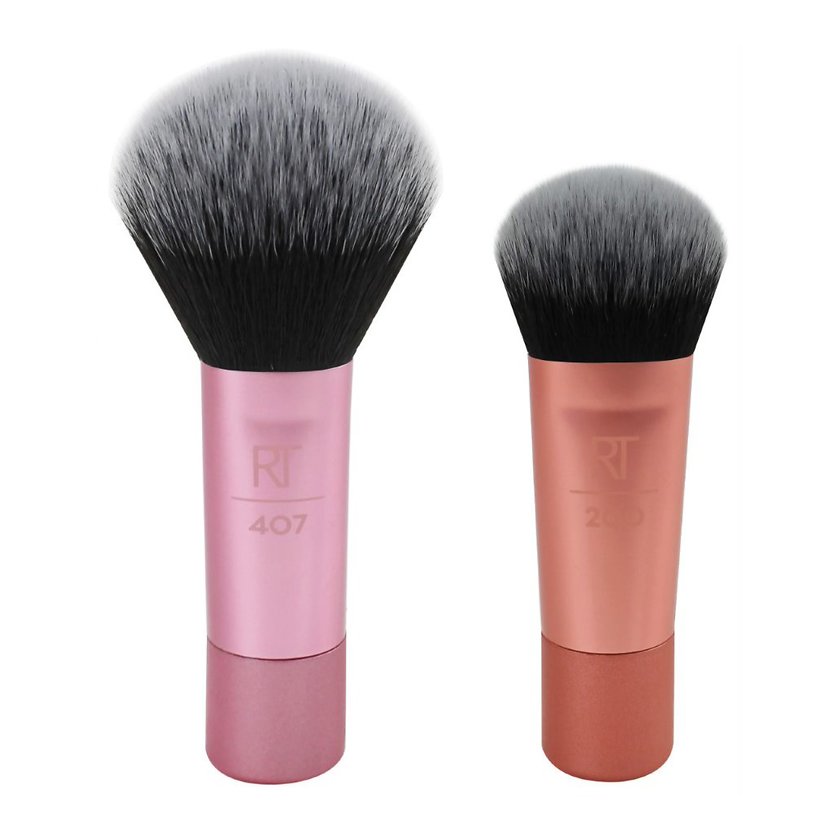 REAL TECHNIQUES MINI BRUSH DUO LOTE 2 pcs
