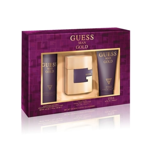 Guess Man Gold M Set - EdT 75 ml + deo spray 226 ml + sh/gel 200 ml