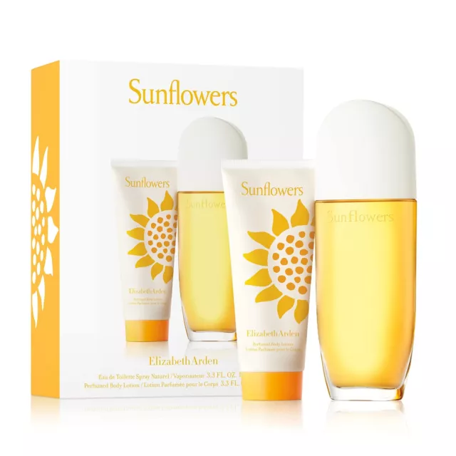 Elizabeth Arden Sunflowers W Set - EdT 100 + b/lot 100 ml