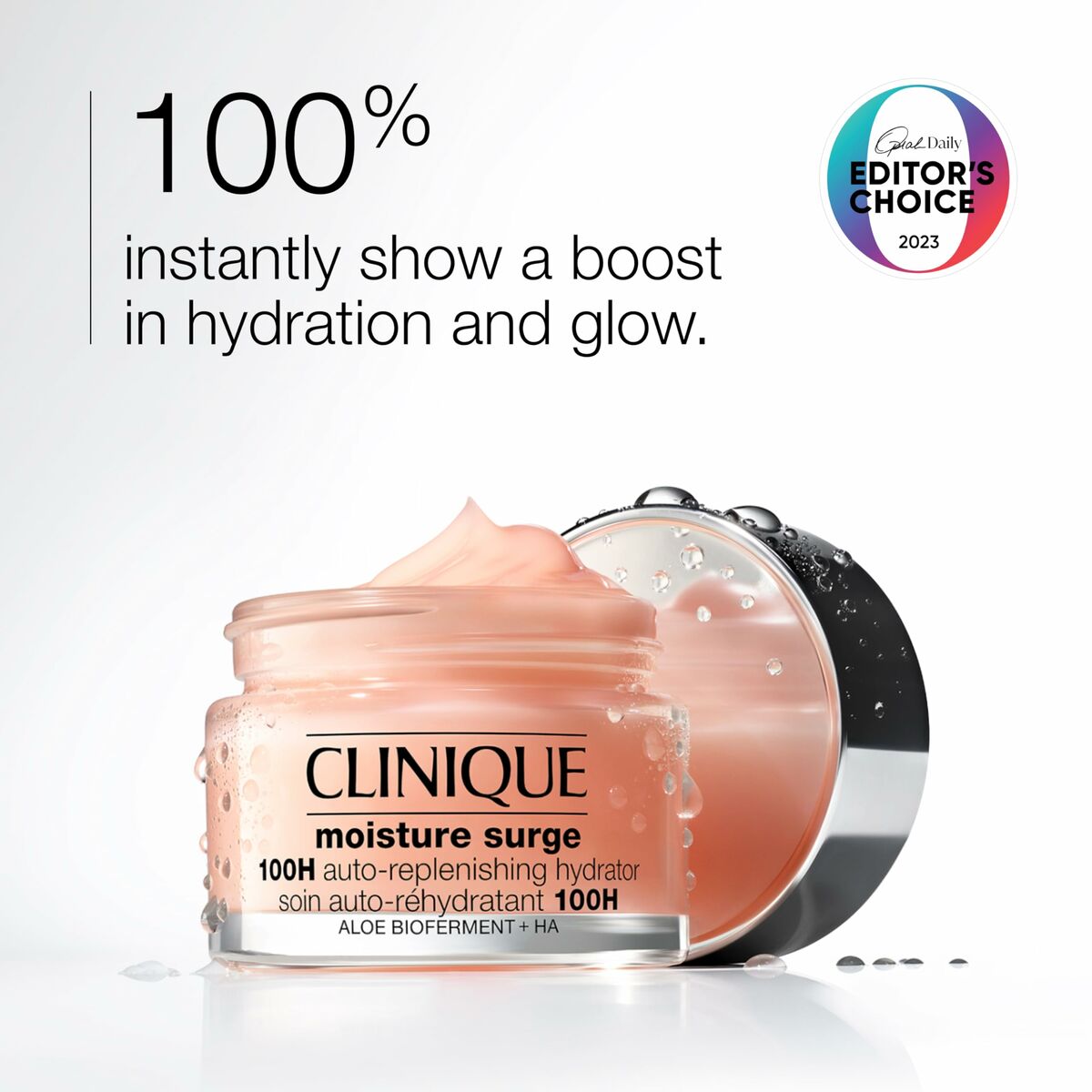 CLINIQUE MOISTURE SURGE 100H auto-replenishing hydrator 125 ml