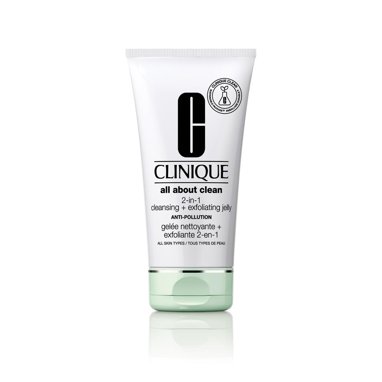 Clinique All About Clean 2-In-1 Cleansing +Exfoliating Jelly All Skin Types   150 ml