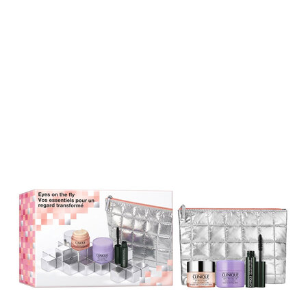 Clinique All About Eyes Set All About Eyes 15ml/Take The Day Off Cleansing Balm 15ml/High Impact Mascara 3,5ml   set x 33.5 ml