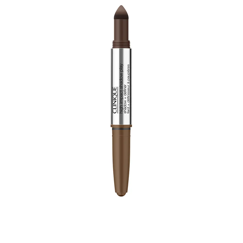 CLINIQUE HI SHADOW PLAY eyeshadow + shadow definer #rum and cola 4 ml