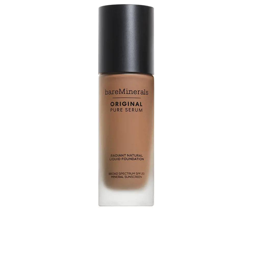 BARE MINERALS ORIGINAL PURE SERUM liquid foundation #Medium Deep Cool 4.5 30 ml