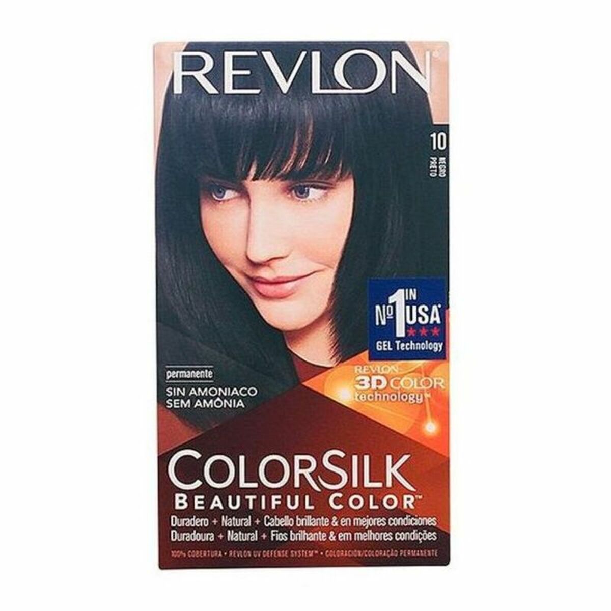 REVLON MASS MARKET COLORSILK tinte #10-negro