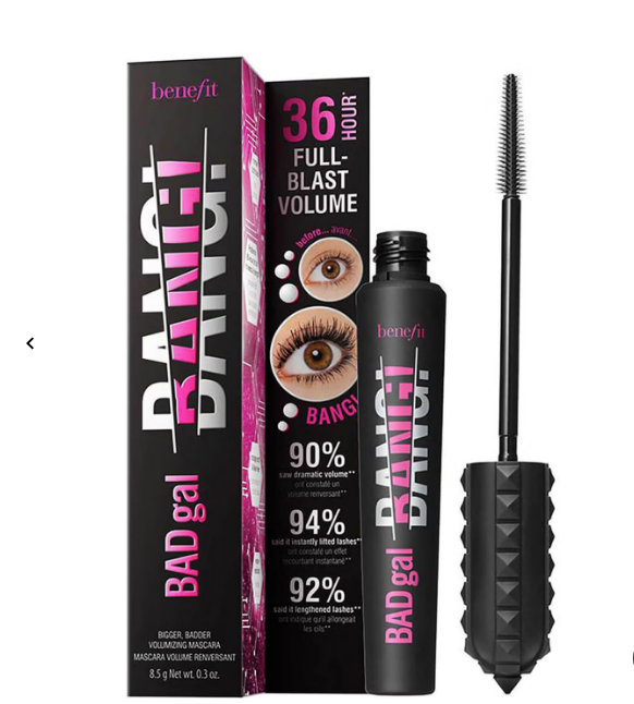 Benefit Duo Set: Badgal Bang! Volumizing Mascara - #Intens Pitch Black   17 gr