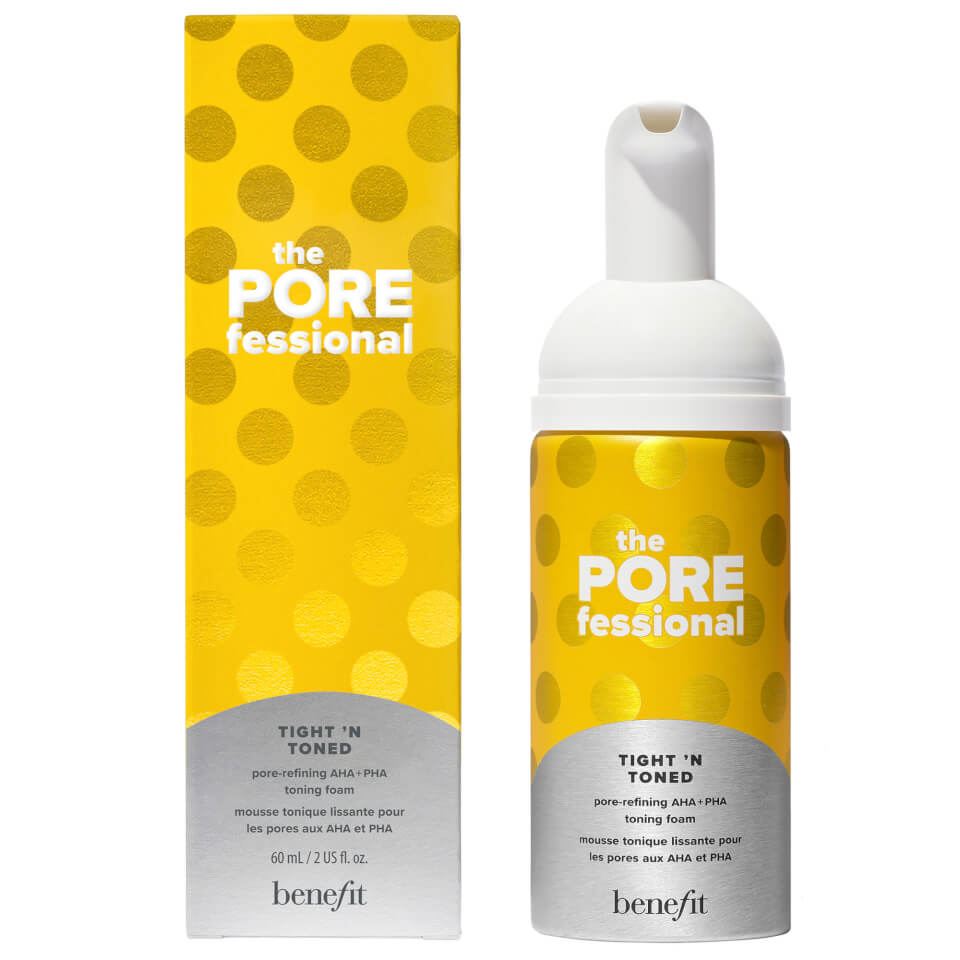 Benefit The Porefessional Tight 'N Toned AHA+PHA Toning Foam   60 ml