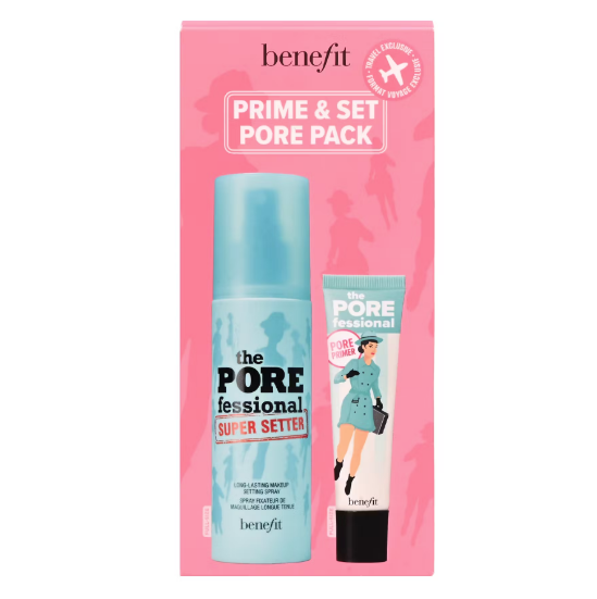 Benefit Prime & Pore Make-Up Set 22ml/120ml  set x 142 ml