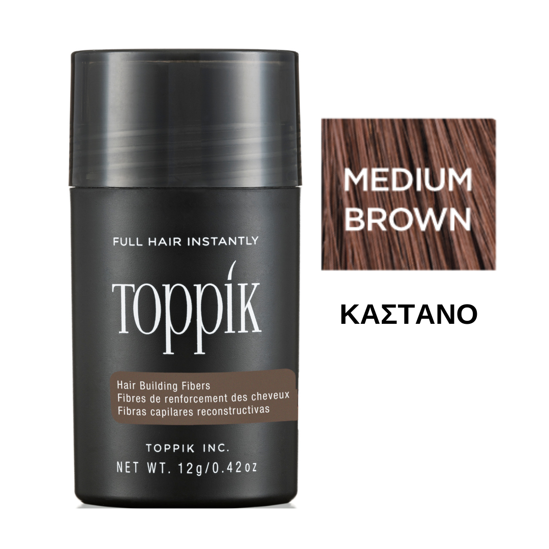 Toppik Hair Building Fibers - Medium Brown  12 gr