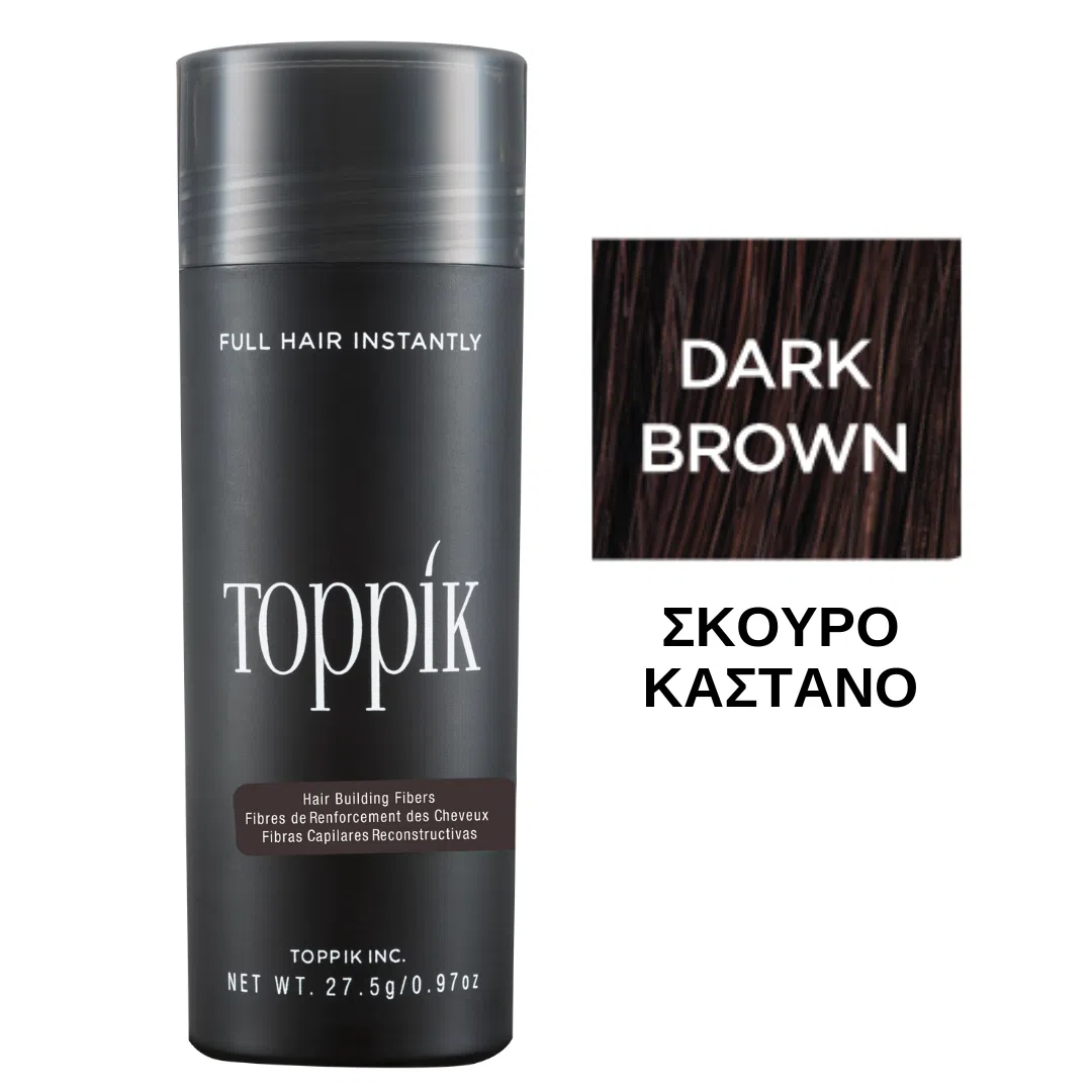 Toppik Hair Building Fibers - Dark Brown   27.5 g