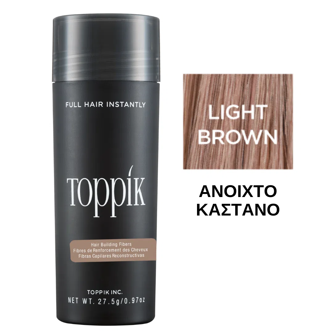 Toppik Hair Building Fibers - Light Brown   27.5 g