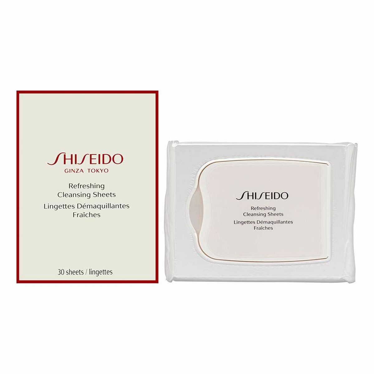 SHISEIDO THE ESSENTIALS refreshing cleansing sheets 30 uds