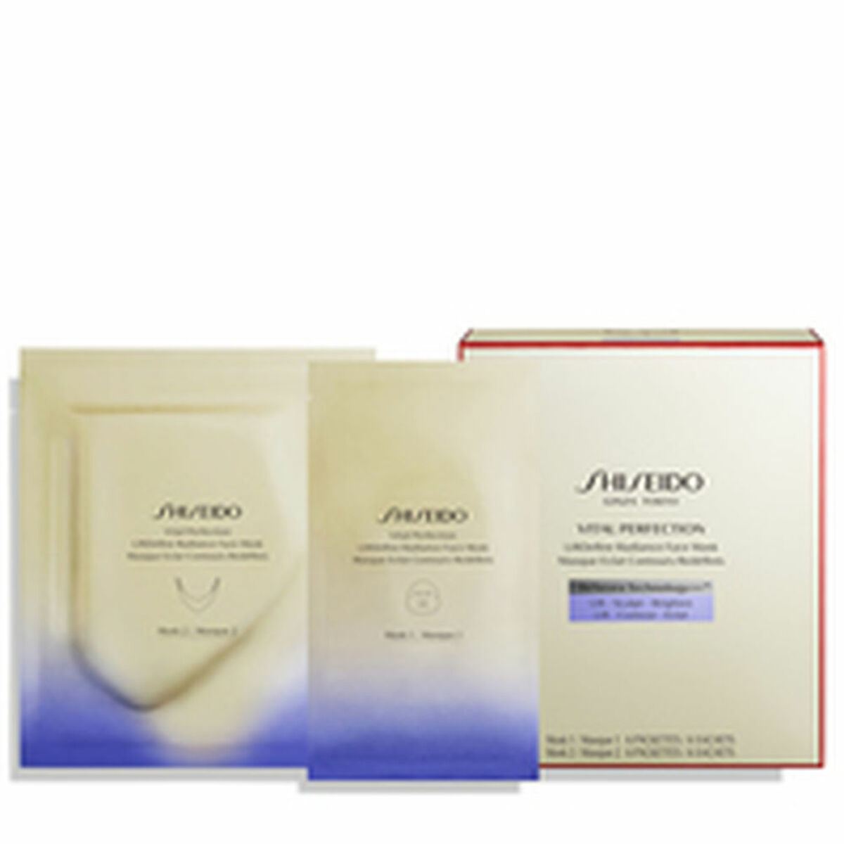 Shiseido Vital Perfection Lift Define Radiance Face Mask - 6 sets of 2