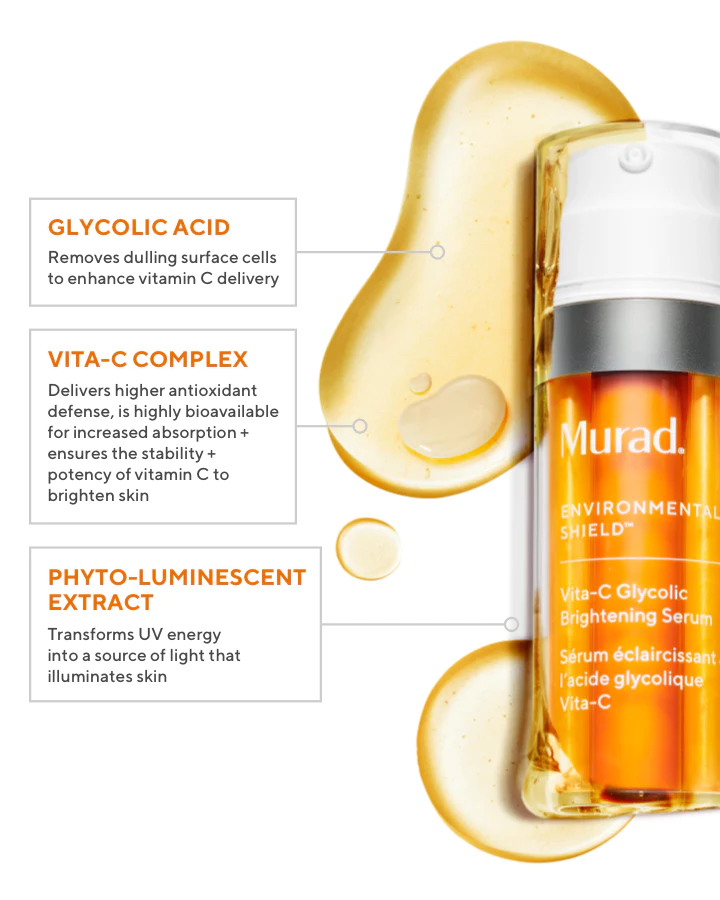 Murad Vita-C Glycolic Brightening Serum   10 ml