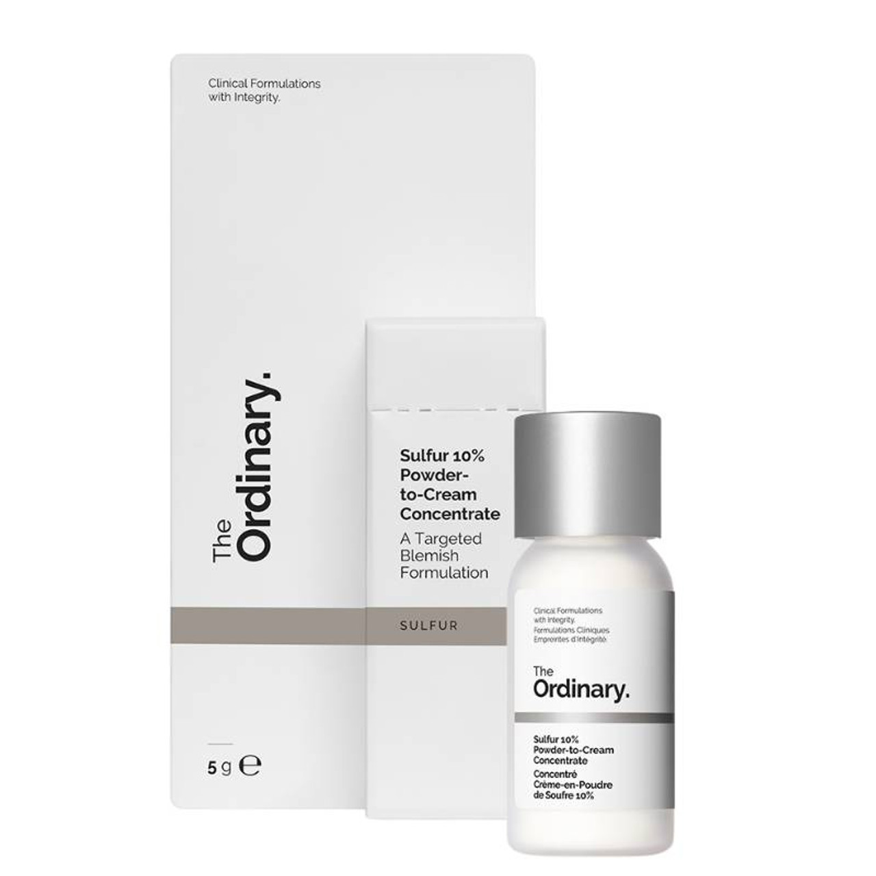 The Ordinary Sulfur 10% Powder-To-Cream Concentrate   5 g