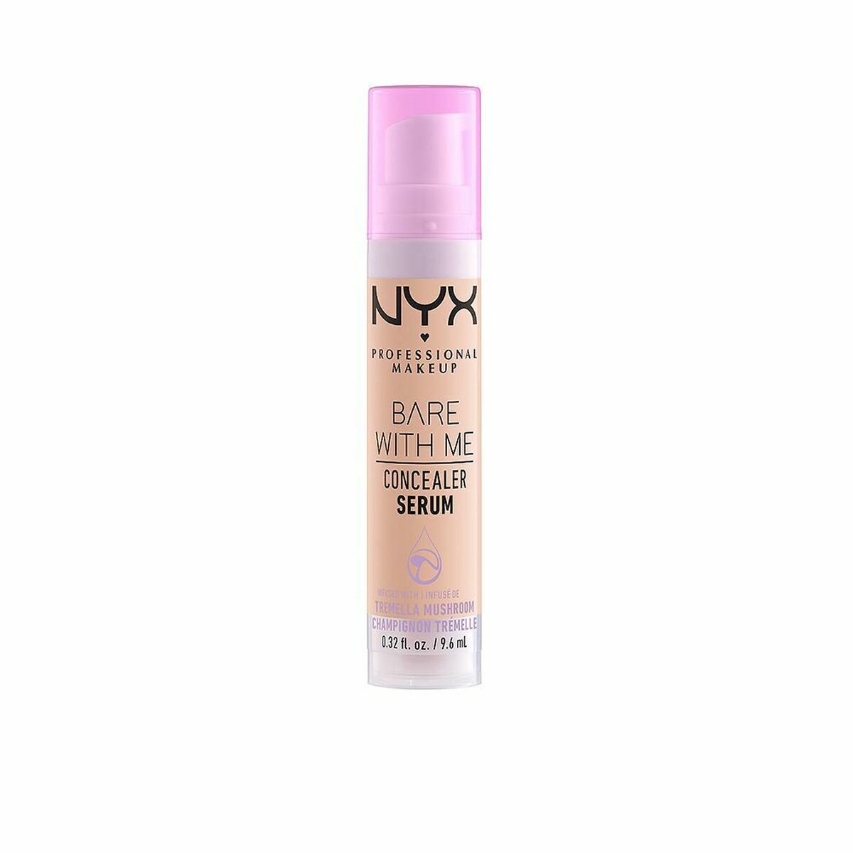 NYX PROFESSIONAL MAKE UP BARE WITH ME concealer serum #02-light 9,6 ml