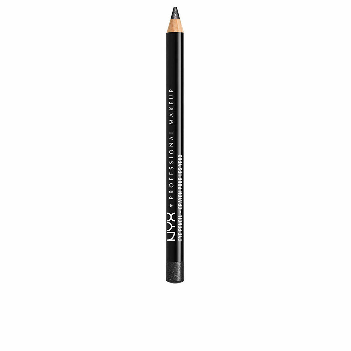 NYX PROFESSIONAL MAKE UP SLIM eye pencil #black shimmer 1.2 gr