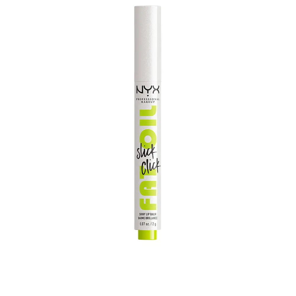 NYX PROFESSIONAL MAKE UP FAT OIL SLICK CLICK shiny lip balm #man character 2 gr