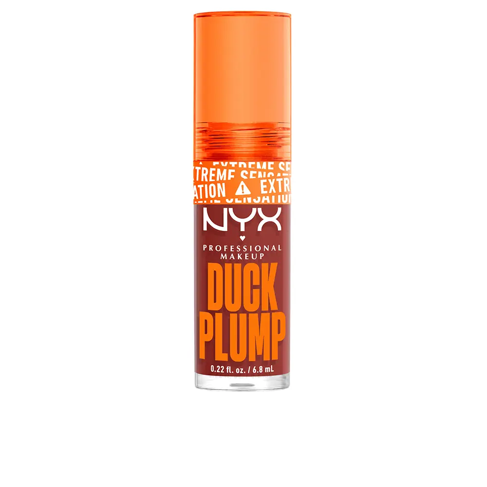 NYX PROFESSIONAL MAKE UP DUCK PLUMP lip gloss #brick of time 6.8 ml