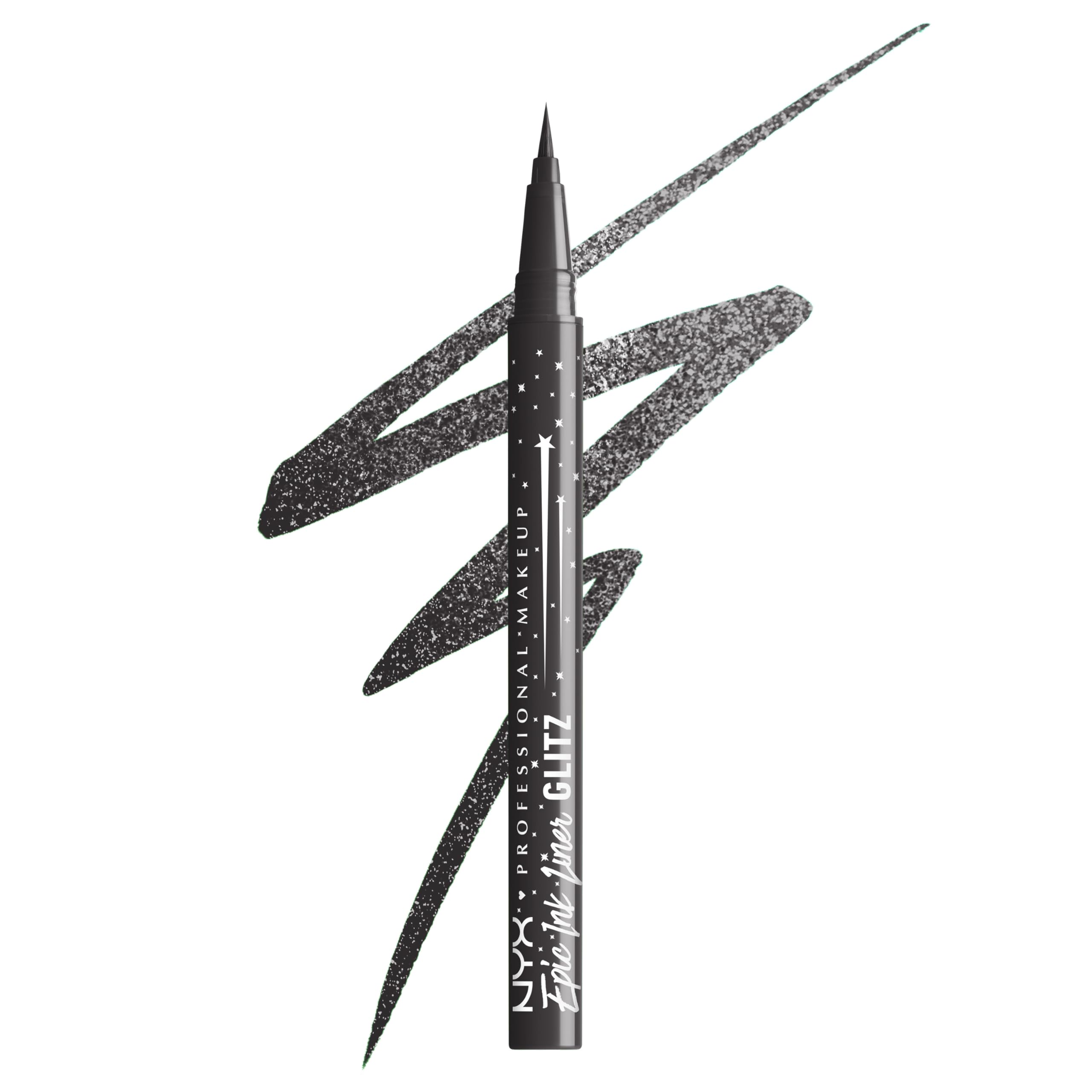 NYX PROFESSIONAL MAKE UP EPIC INK LINER GLITZ waterproof eyeliner #07-Graphite Glitz 1 ml