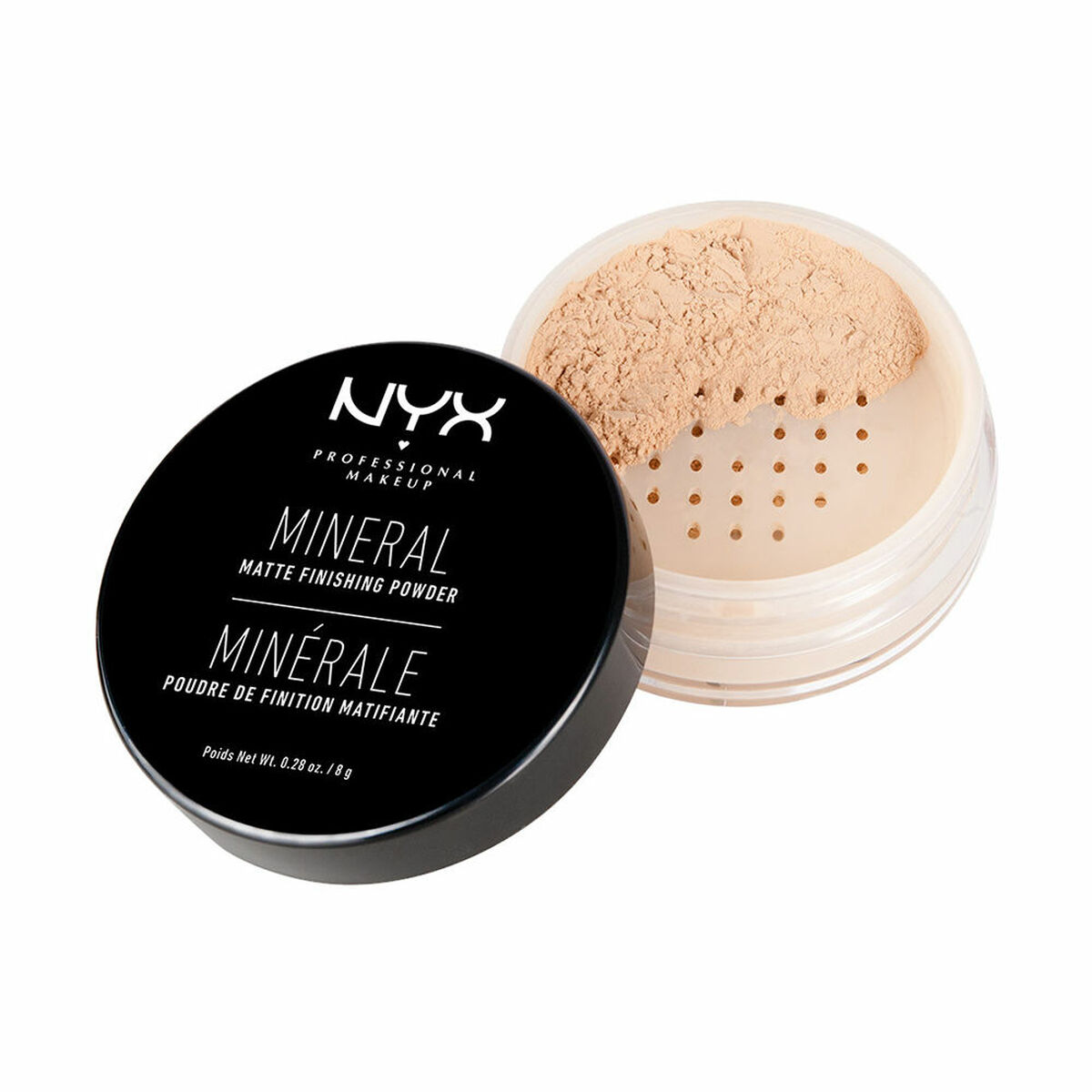 Χαλαρές σκόνες NYX Mineral light/medium (8 g)