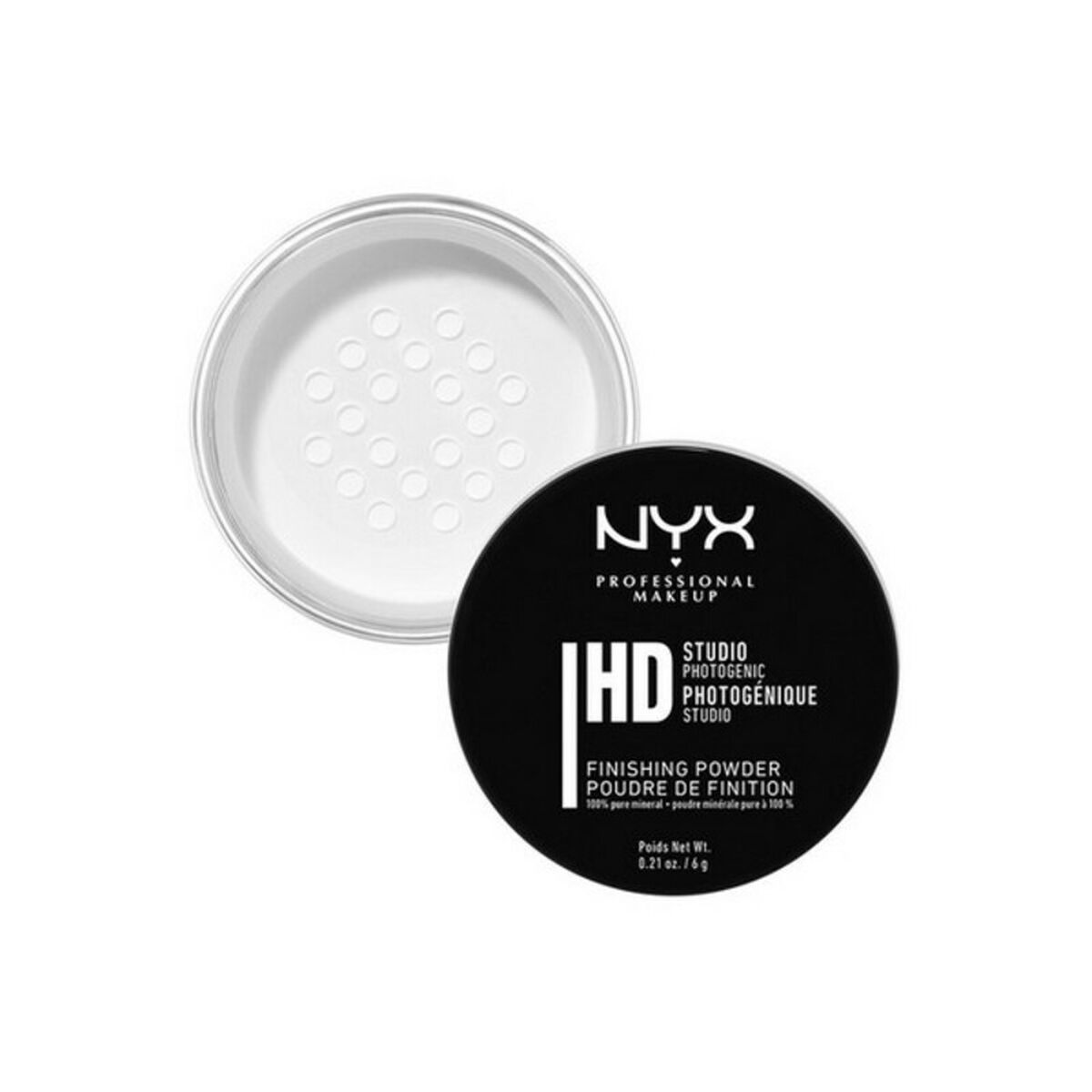 NYX PROFESSIONAL MAKE UP HD STUDIO PHOTOGENIC finishing powder #translucent 6 gr