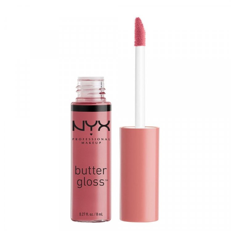 NYX PROFESSIONAL MAKE UP BUTTER GLOSS #angel food cake 8 ml