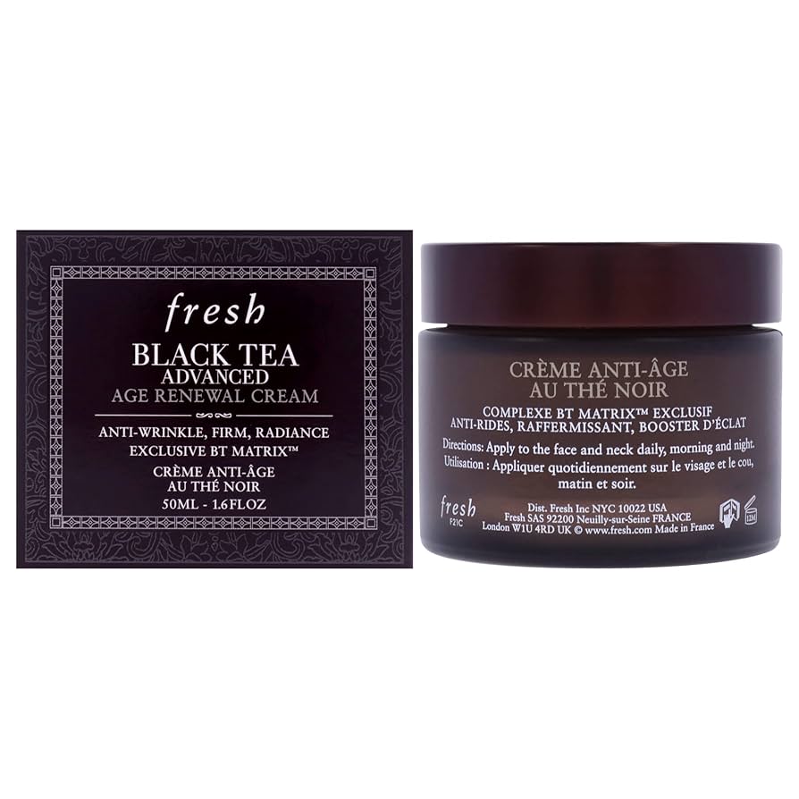 Fresh Black Tea Advanced Renewal Cream Anti Wrinkle, Firm, Radiance   50 ml