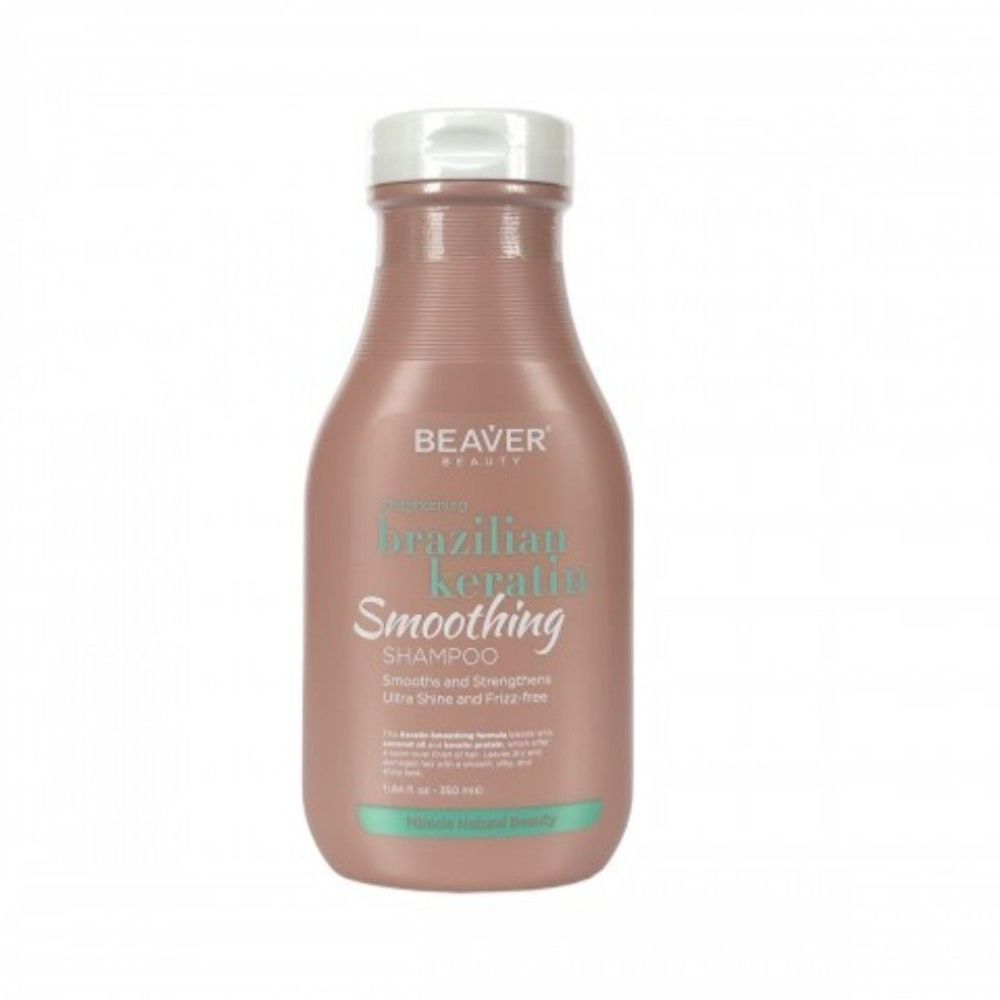 BEAVER  BRAZILIAN KERATIN smoothing shampoo 350 ml